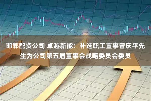 邯郸配资公司 卓越新能：补选职工董事曾庆平先生为公司第五届董事会战略委员会委员